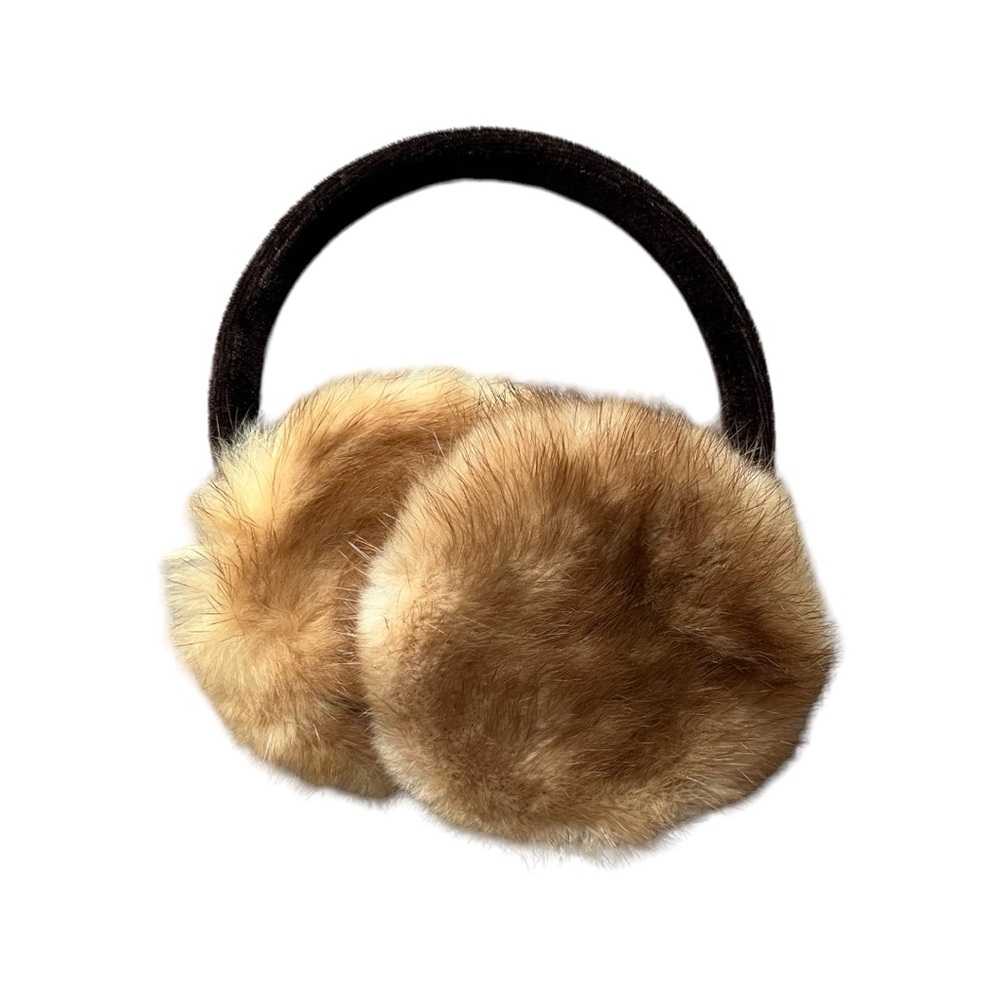 SURELL MINK FUR EARMUFFS